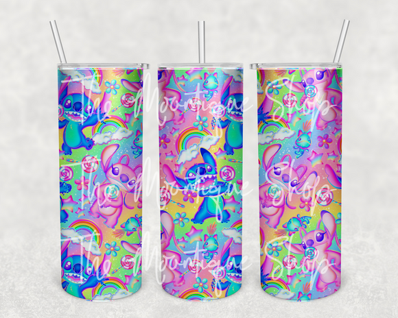 Rainbow Alien 20 OZ Tumbler