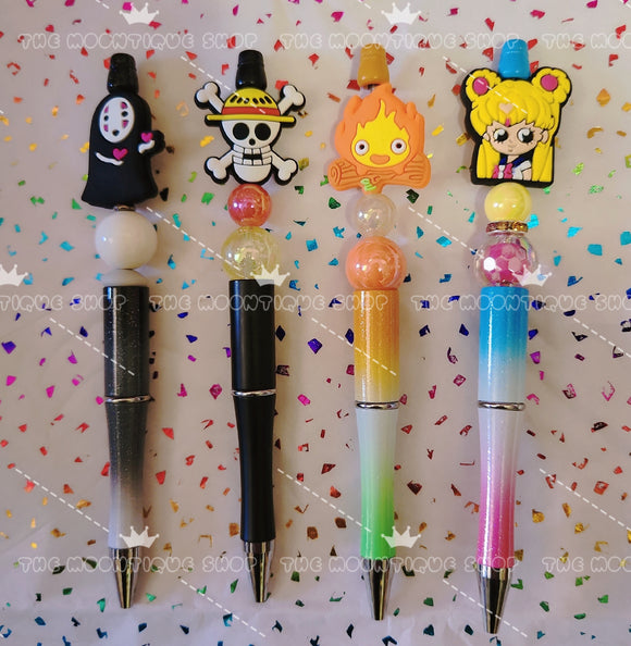 Anime Beaded Pen