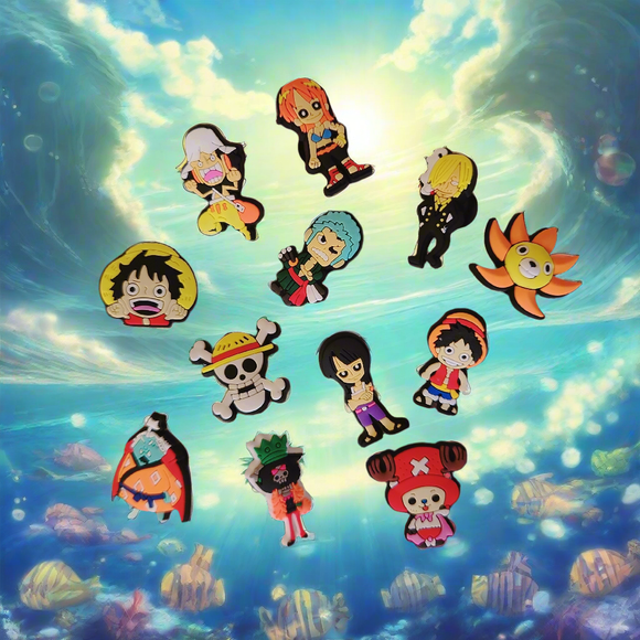 One Piece Shoe Charms