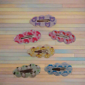San.rio hair Clip Set