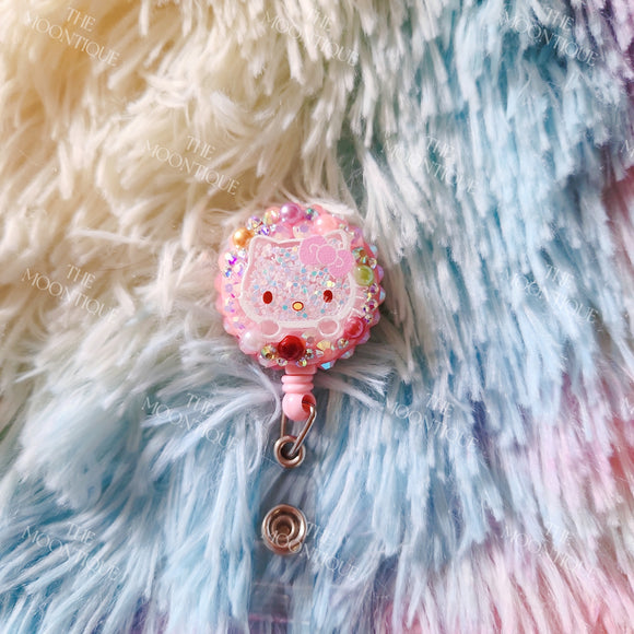 Bling badge reel