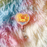 Bling badge reel