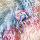 Bling badge reel