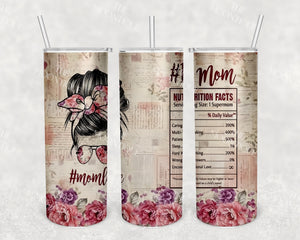 Mom Facts 20 OZ Tumbler