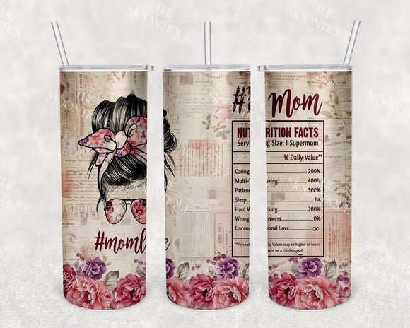 Mom Facts 20 OZ Tumbler