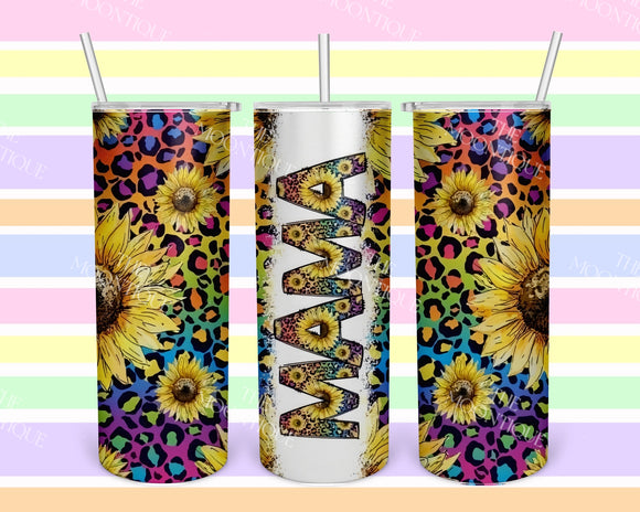 Mama Sunflower 20 OZ Tumbler
