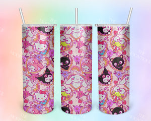 Kawaii Hearts 20 OZ Tumbler