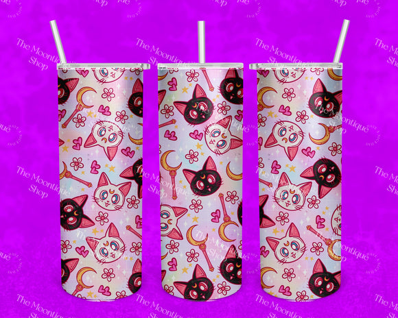 Moon Cats 20 OZ Tumbler