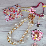 Cardcaptor Sakura Magical Girl Keychain – Handmade Anime Charm Accessory