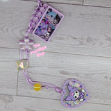 Kuromi Magical Girl Keychain