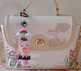 Sweet bee beaded Purse/Bag Keychain