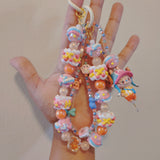 One piece Chopper labubu beaded purse/Bag charm keychain