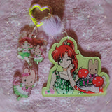 Anime Sailor moon magical girl sailor scouts sanrio keychain