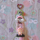 Sweet bee beaded Purse/Bag Keychain