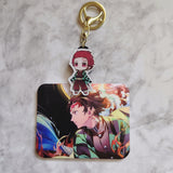 Bold Warrior-Inspired Horizontal ID Holder with Badge Reel