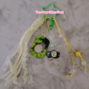 Totoro purse charm