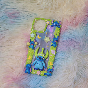 Space alien IPhone 14  Plus/15 Plus Case