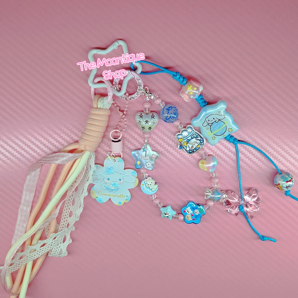 Pastel Cinna Kawaii Charm Keychain
