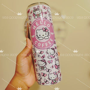 Lilac Butterflies 20 OZ Tumbler