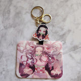 Bold Warrior-Inspired Horizontal ID Holder with Badge Reel