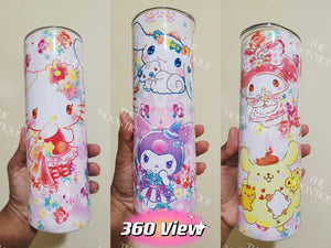 Kawaii Pastel Friends 20 OZ Tumbler