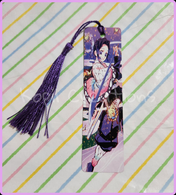 Purple Butterfly Bookmark