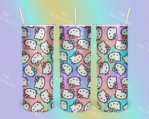 Rainbow Neko 20 OZ Tumbler