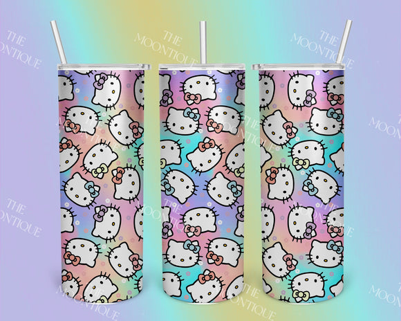 Rainbow Neko 20 OZ Tumbler