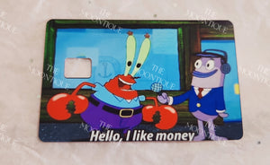 I Like Money Card Skin
