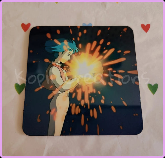 Falling star coaster