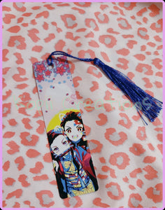 Siblings selfie bookmark